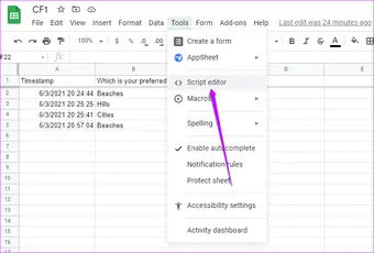 2 Cómo enviar correos electrónicos basados ​​en la respuesta en Formularios de Google 4